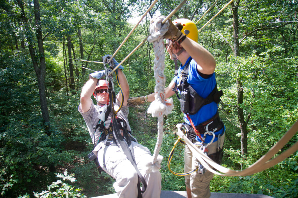 Overcome zipline fear at Tree Frog Canopy Tours / Flickr / FarFlung travels
Link:
https://www.flickr.com/photos/farflung/7877712298/