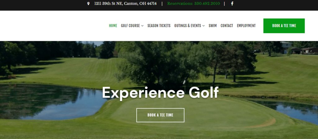 Homepage of Meadowlake Golf & Swim /
Link: meadowlakegs.com