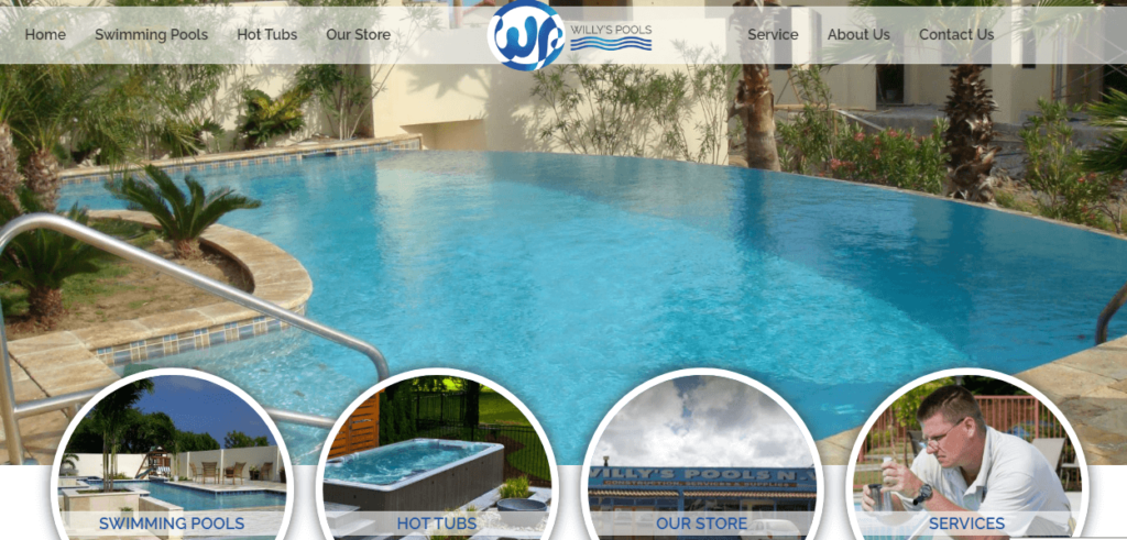 Homepage of Toledo City Providing Information on Willys Complex Pool / Link: toledo.oh.gov 